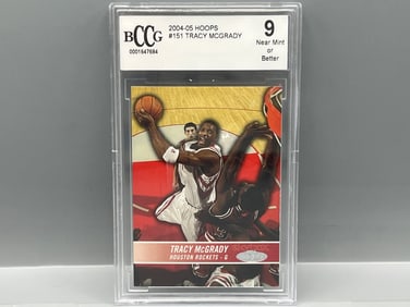 2004-05 Hoops Tracy McGrady #151 BCCG Near Mint or Better 9