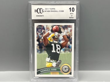 2011 Topps Randall Cobb RC #149A BCCG Mint or Better 10