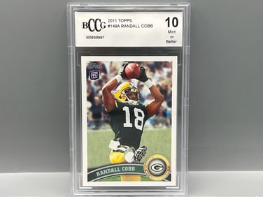 2011 Topps Randall Cobb RC #149A BCCG Mint or Better 10
