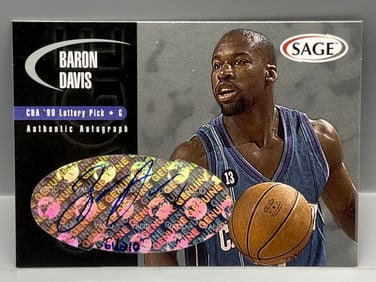 2000 Sage Baron Davis RC Auto #/210