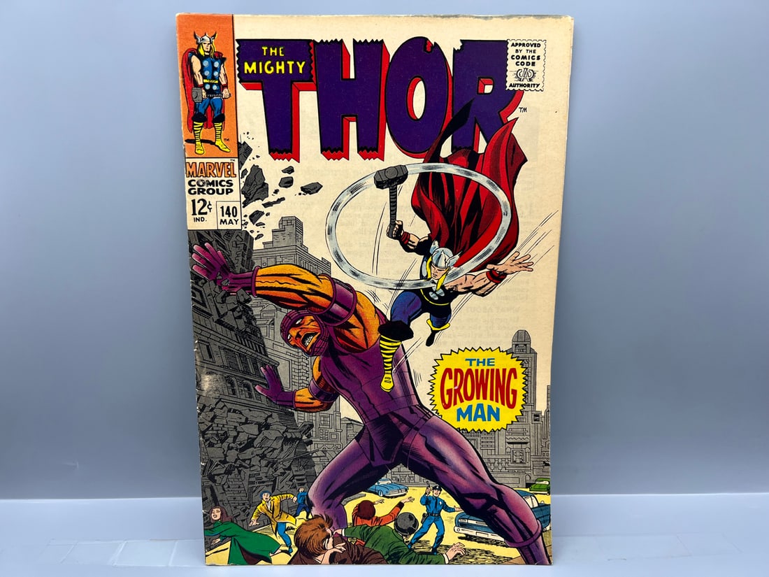 Thor #140 - 1st app of the Growing Man: Thor #140 - 1st app of the Growing Man