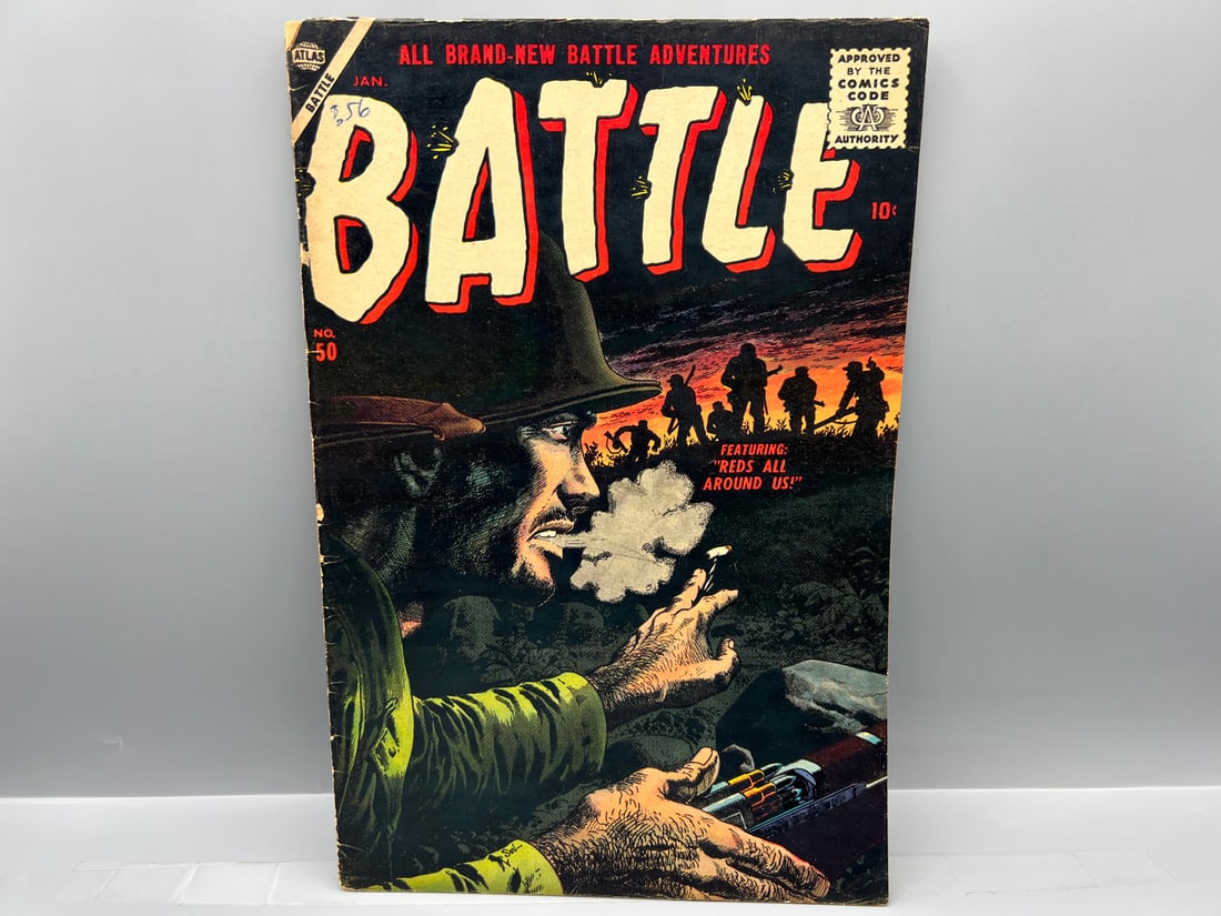 Battle #50 - back cover detached: Battle #50 - back cover detached