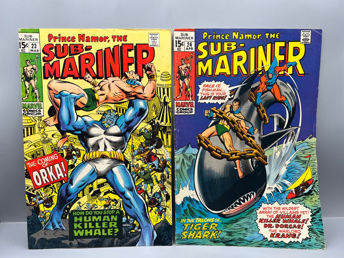 Sub-Mariner #23 & #24: Sub-Mariner #23 & #24