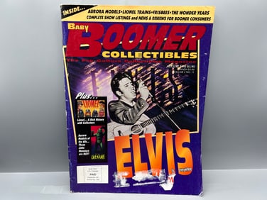 1995 Baby Boomer Collectibles Elvis Presley Magazine