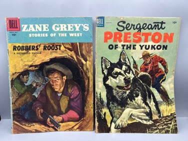 Zane Grey's Stories of The West #29 & Sergeant Preston of The Yukon #8