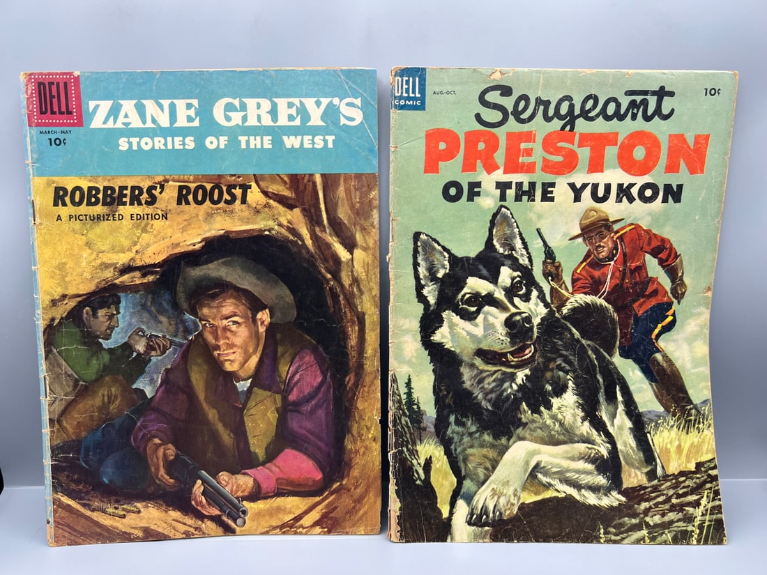 Zane Grey's Stories of The West #29 & Sergeant Preston of The Yukon #8: Zane Grey's Stories of The West #29 & Sergeant Preston of The Yukon #8