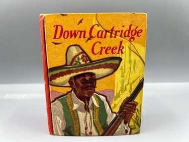 1938 Saalfield Publishing Big Little Book Down Cartridge Creek #1140