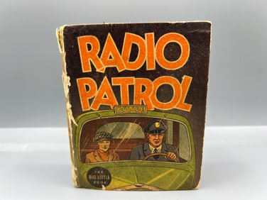 1935 Whitman Big Little Book Radio Patrol #1142