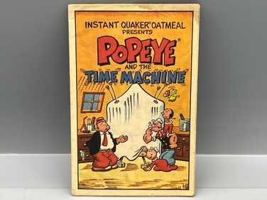 1989 Quaker Oats Popeye And The Time Machine Promo Mini Comic