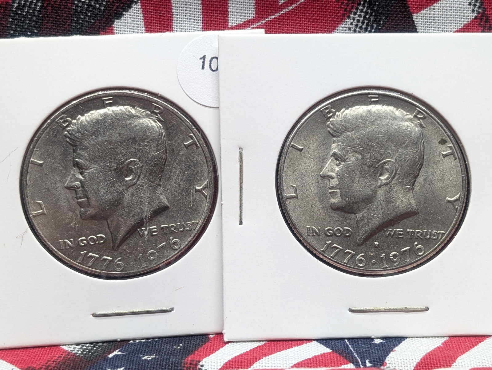 1976 P & D Bicentennial Kennedy Half Dollars: 1976 P & D Bicentennial Kennedy Half Dollars