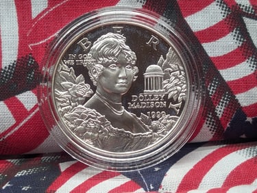 1999-P Proof Dolley Madison Commemorative Silver Dollar