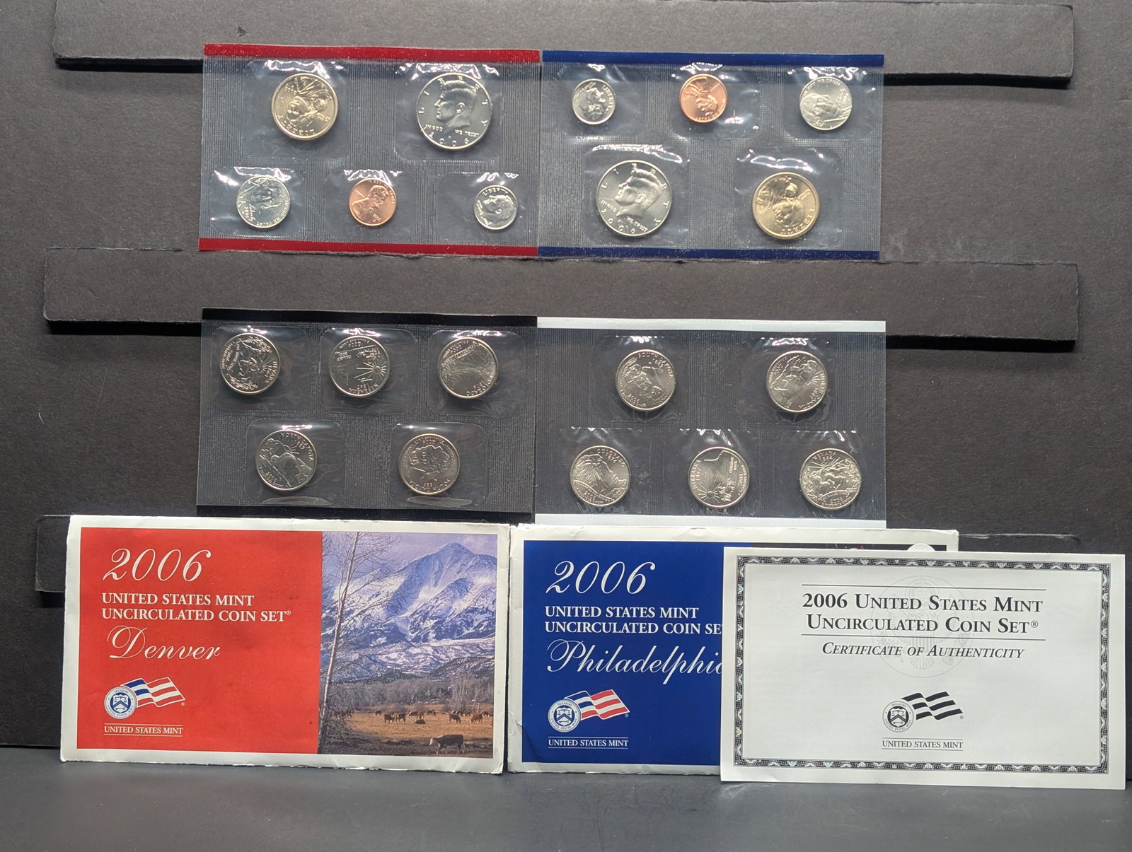 2006 P &D UNC Coin Sets: 2006 P &D UNC Coin Sets