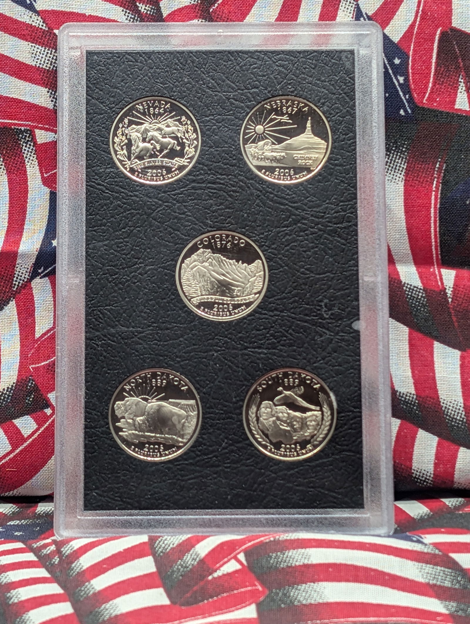 2006-S Proof State Quarter Set from US Mint American Legacy Set (1 of 2)