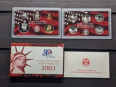 2003 -S US Silver Proof Set