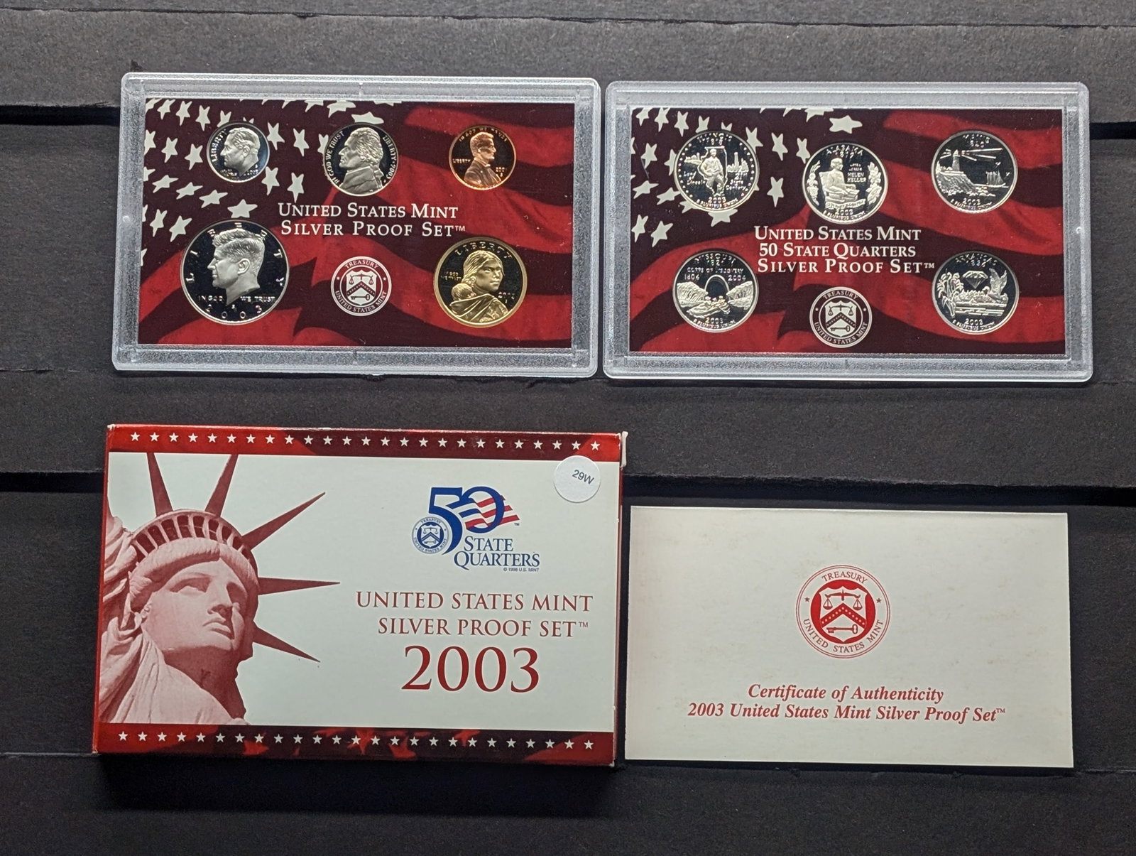 2003 -S US Silver Proof Set: 2003 -S US Silver Proof Set