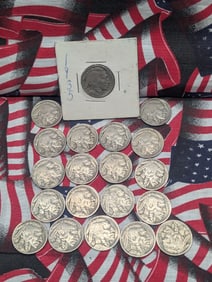 (20) Mixed Date Buffalo Nickels