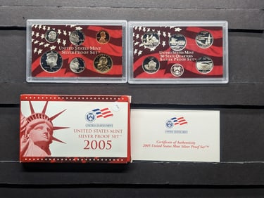 2005 -S US Silver Proof Set