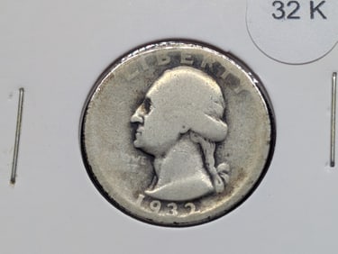 1932 Washington Quarter, First Year of Series