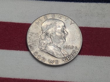 1962-P Franklin Half Dollar