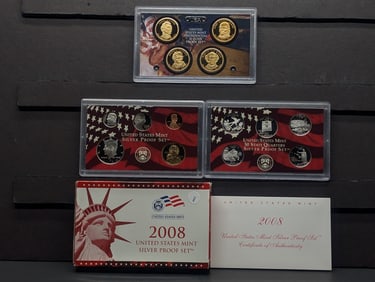 2008 -S US Silver Proof Set