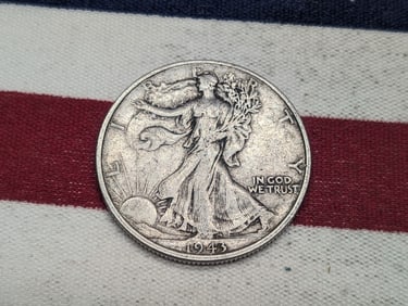 1943 Walking Liberty Half Dollar