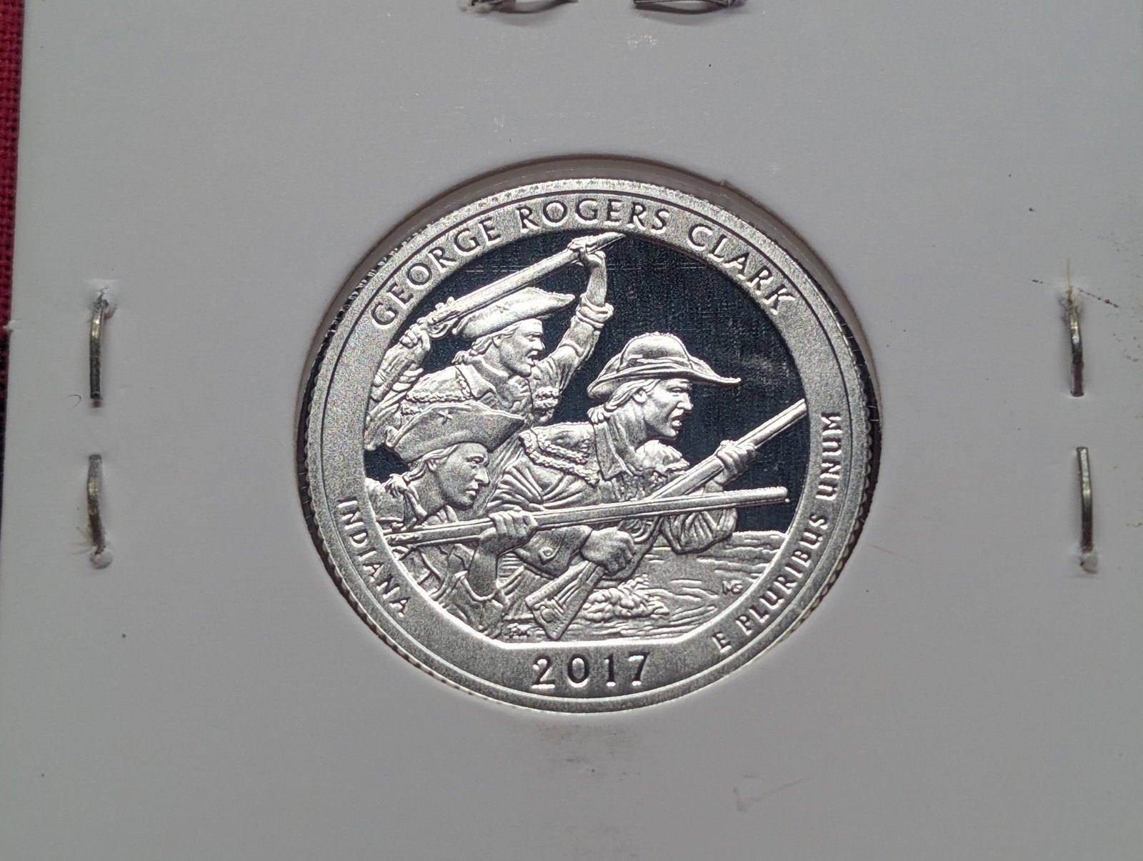 2017-S 90% Silver America the Beautiful Quarter, Indiana (IN): 2017-S 90% Silver America the Beautiful Quarter, Indiana (IN)
