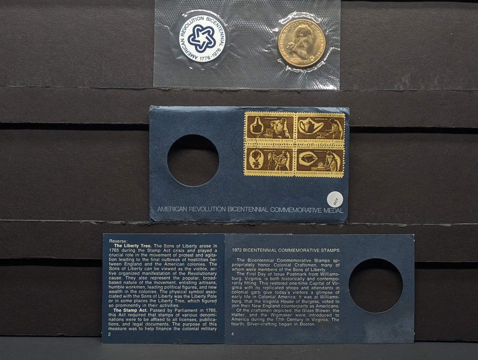 1972 American Revolution Commemorative Medal (1 of 5)