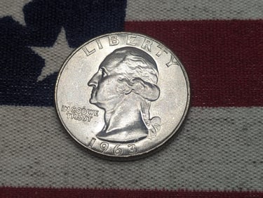 1963-D Washington Quarter