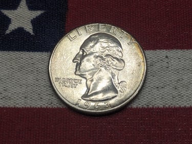 1963-P UNC Washington Quarter
