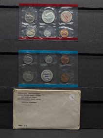 1969 US Mint UNC P&D Set