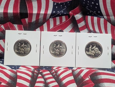 2005 California State Quarter P,D Uncirculated & S Proof Quarter Set
