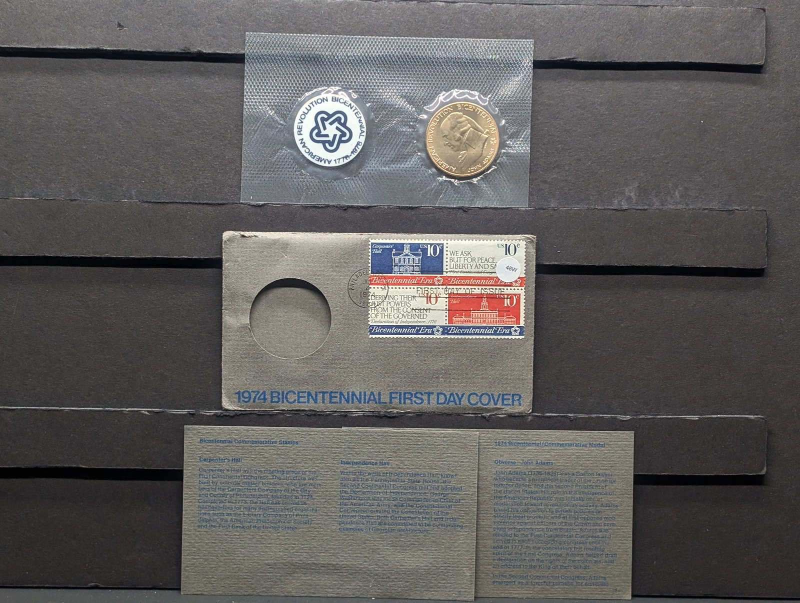 1974 Bicentennial First Day Cover: 1974 Bicentennial First Day Cover