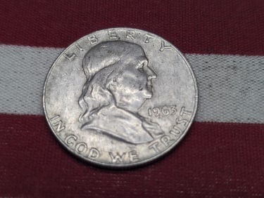 1963-D Franklin Half Dollar