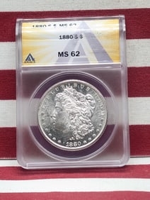 1880-S Morgan PCGS MS62