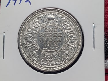 1912 India One Rupee