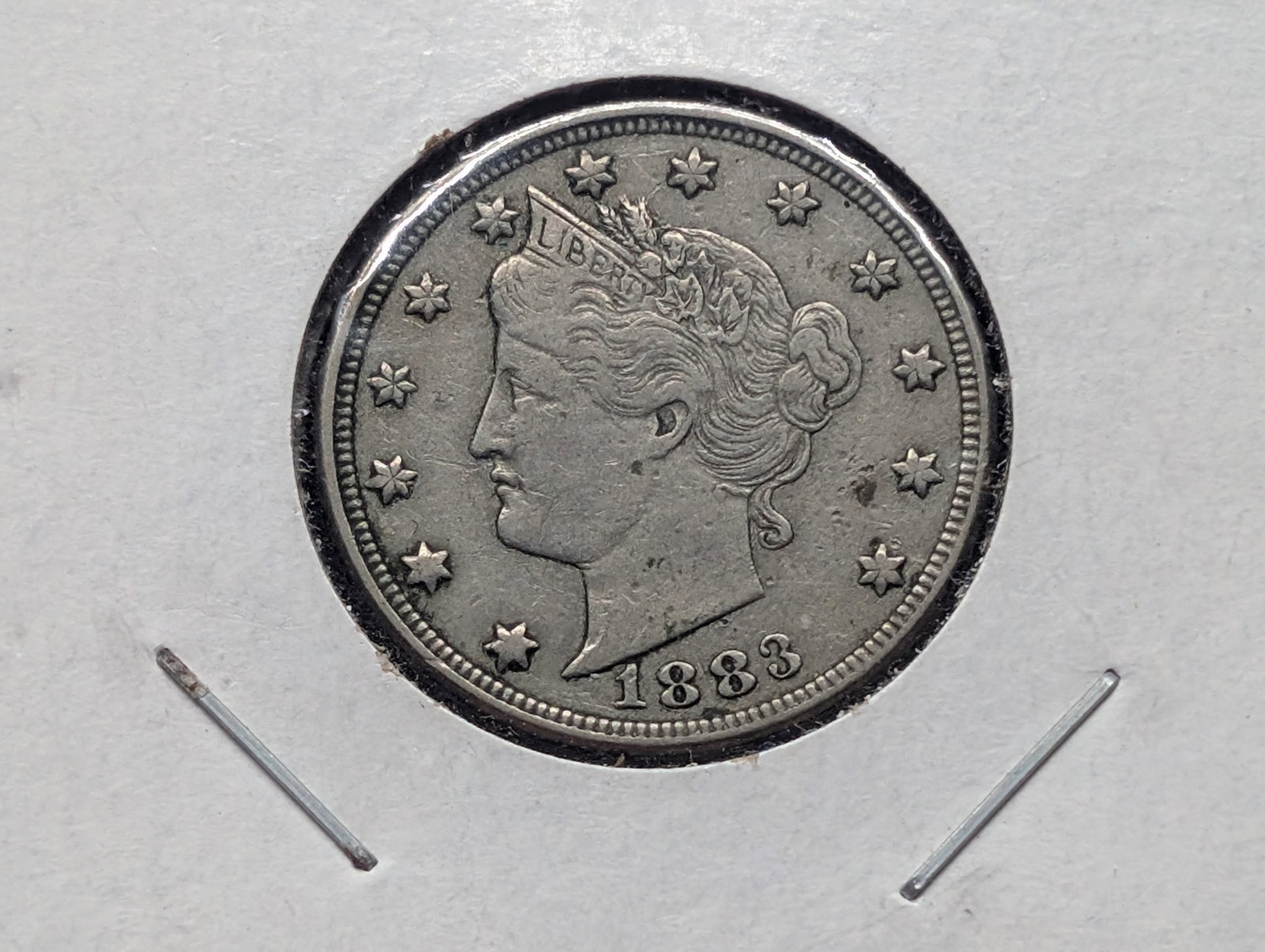 1883 Liberty V Nickel N/C: 1883 Liberty V Nickel N/C