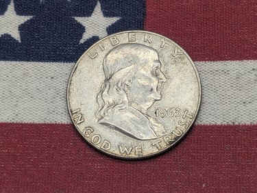 1963-D Franklin Half Dollar