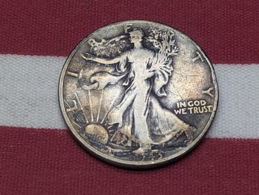 1943-P Walking Liberty Half Dollar