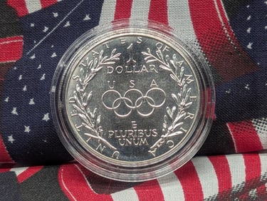 1988-D U.S. Olympiad Liberty One Dollar Coin