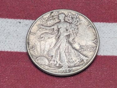 1945-P Walking Liberty Half Dollar