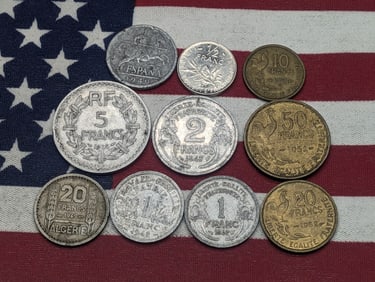 (10) Foreign Coins