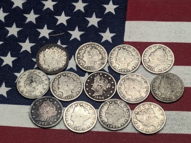 (13) Liberty V Nickels 1899 to 1901, 1903 to 1912