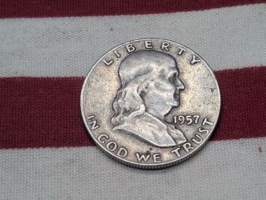 1957-D Franklin Half Dollar