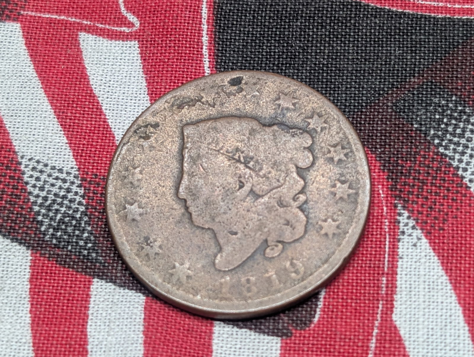 1819 U.S. Large One Cent (1 of 2)