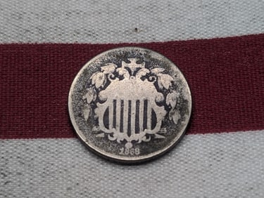 1868 Shield Nickel