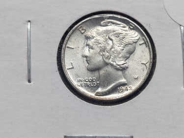 1942-P UNC Mercury Dime