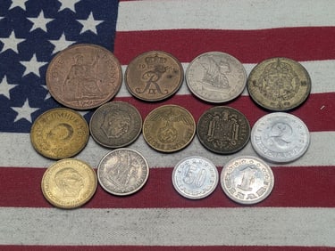 (13) Foreign Coins