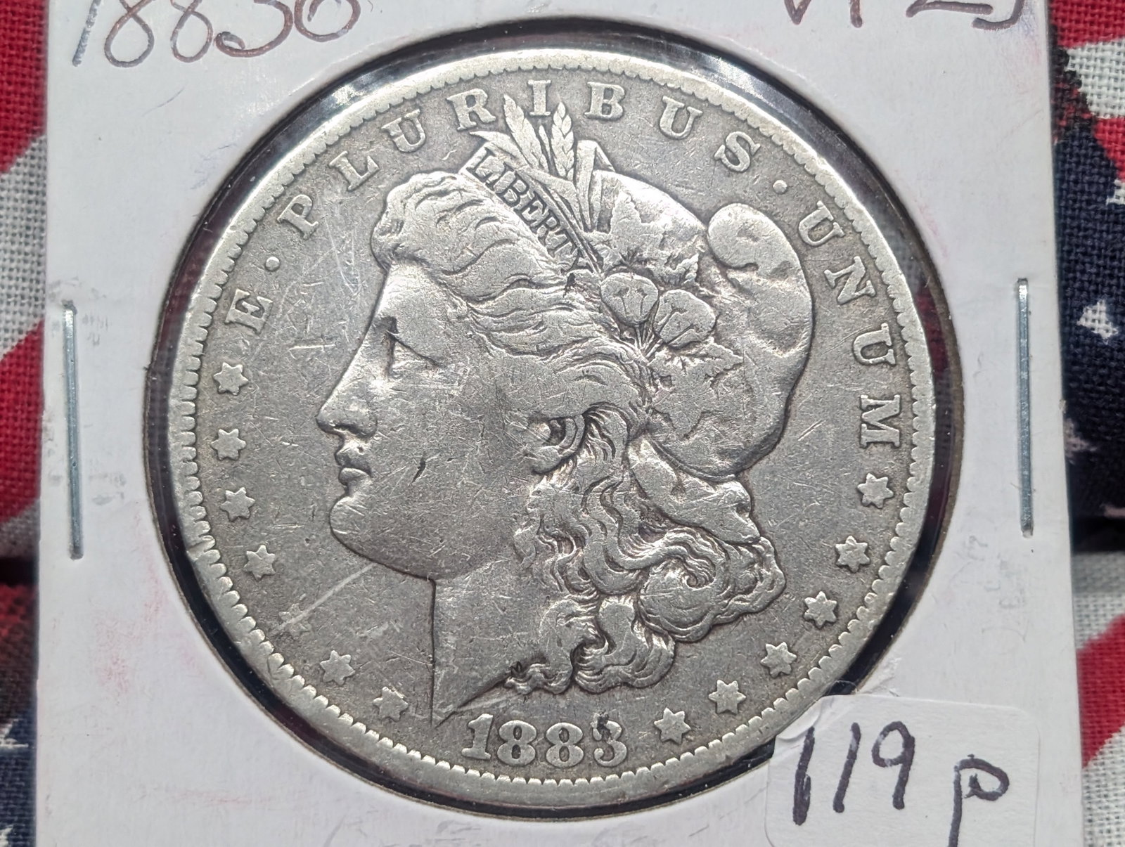 1883-O Morgan Dollar VF: 1883-O Morgan Dollar VF