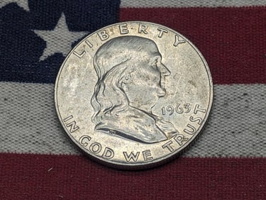 1963-D Franklin Half Dollar