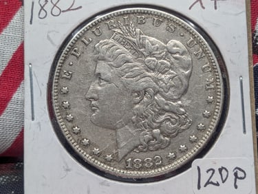 1882 Morgan Dollar XF
